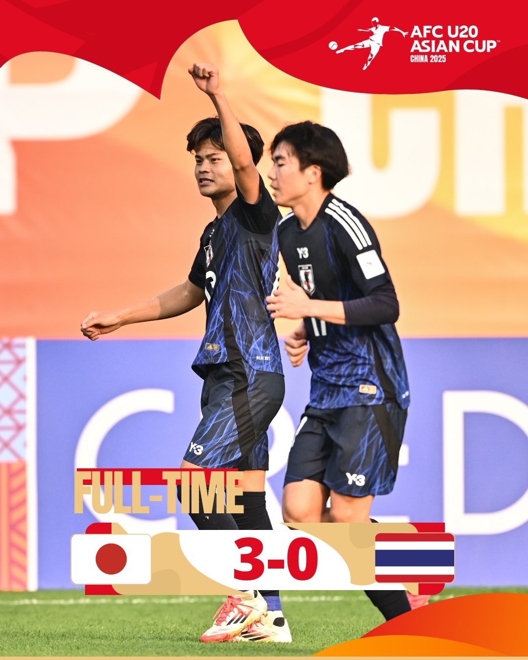 日本U20主帥賽后：雖然全取三分，但球隊各方面都有待提升