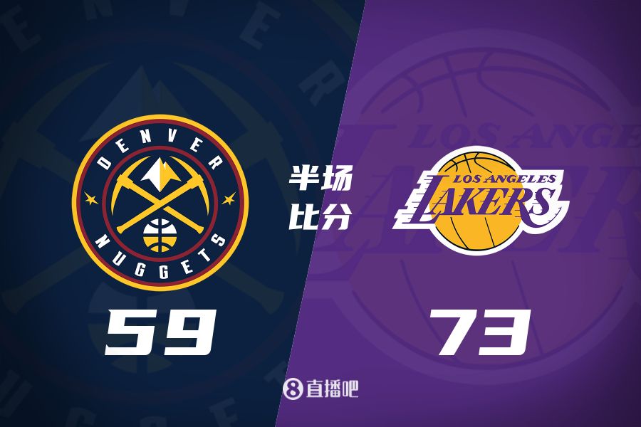  水銀瀉地的進(jìn)攻火力次節(jié)暫緩！東契奇25分 湖人半場領(lǐng)先掘金14分